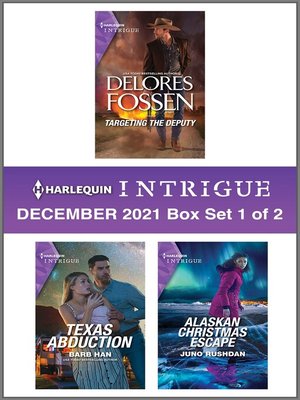 cover image of Harlequin Intrigue December 2021--Box Set 1 of 2